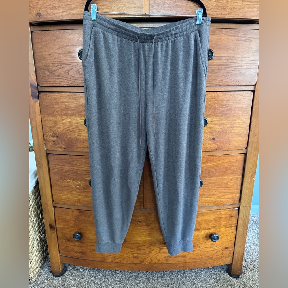 Soma Women’s Heather Light Mocha Drawstring Joggers